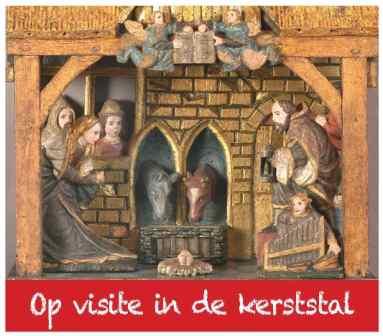Op visite in de kerststal